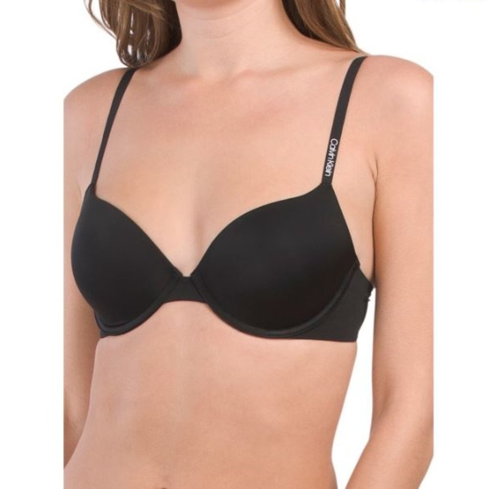 CALVIN KLEIN  Pure Micro Demi Underwire Bra - Size 38D